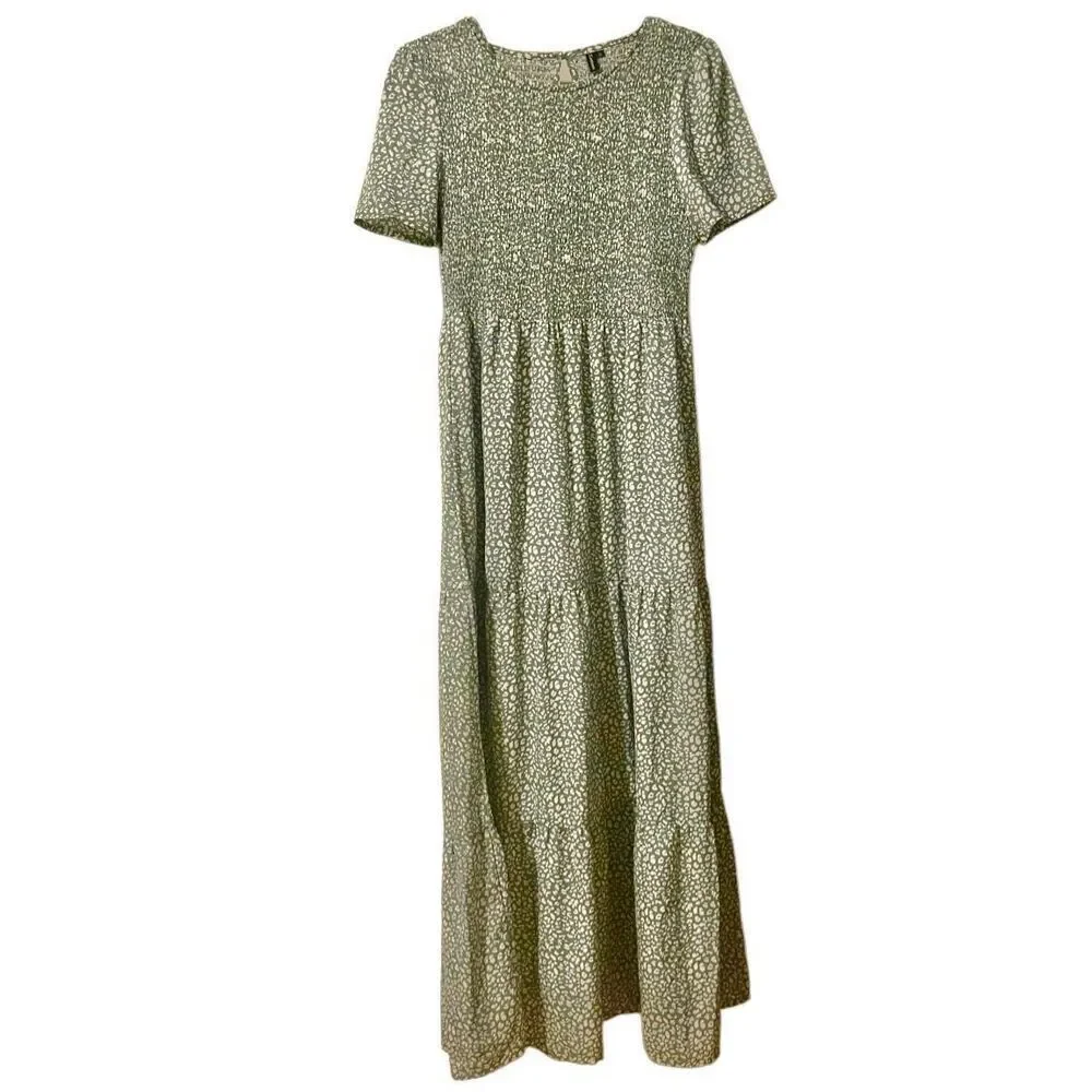 Spotted Floral Maxi Sz Small